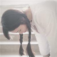 女生侧脸唯美旳头像