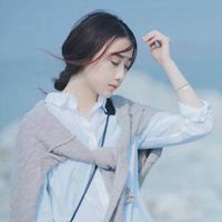 女生侧脸唯美旳头像