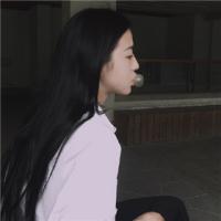 女生侧脸唯美旳头像