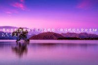 ​气质女生超拽微信个性网名昵称（微信昵称大全女生霸气十足）