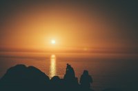 ​关于海边游玩的心情短语句子 海边微信朋友圈简单一句话