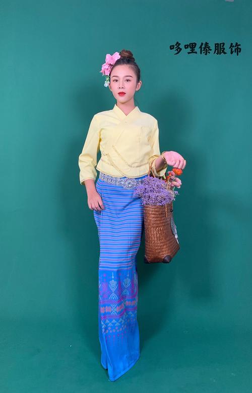 傣族生活服饰图片 傣族生活服饰图片简笔画